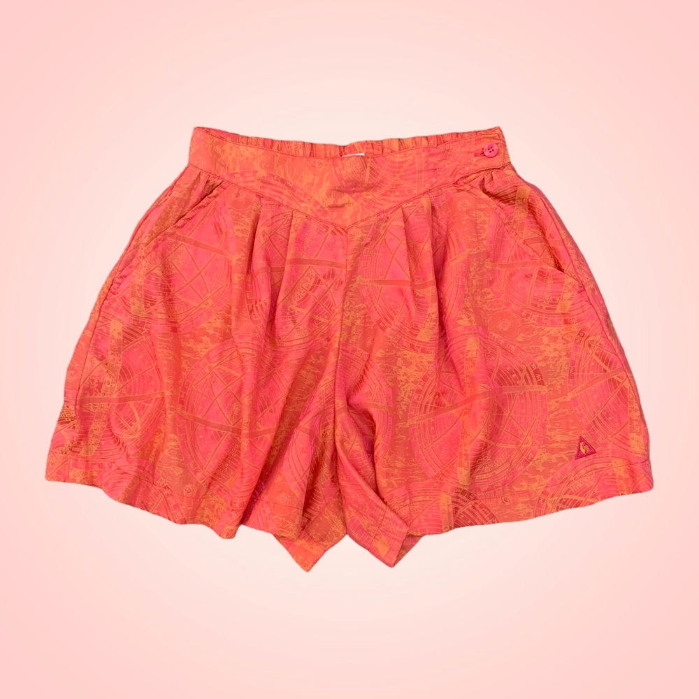 Le Coq Sportif VTG 80s Fluorescent V-Waist Shorts